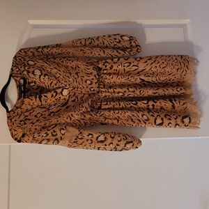 White House Black Market print dress